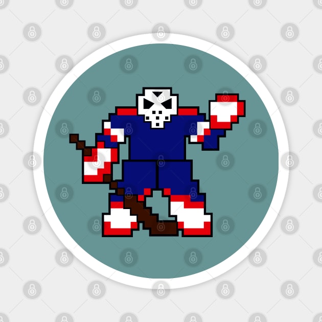 New York Rangers Goalie Magnet by miniBOB